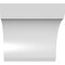 Ekena Millwork 4-in. W x 42-in. D x 42-in. H Legacy Architectural Grade PVC Knee Brace BRCP04X42X42LEC - alternate 3
